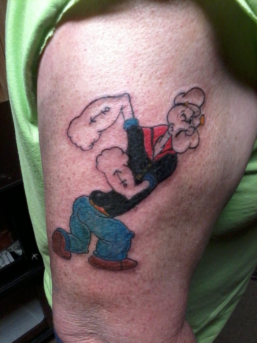 Popeye Tattoo Anchor Tattoo. helpful non helpful. tattoodonkey.com. 