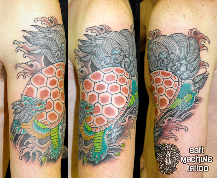  Japanese turtle Tattoos 