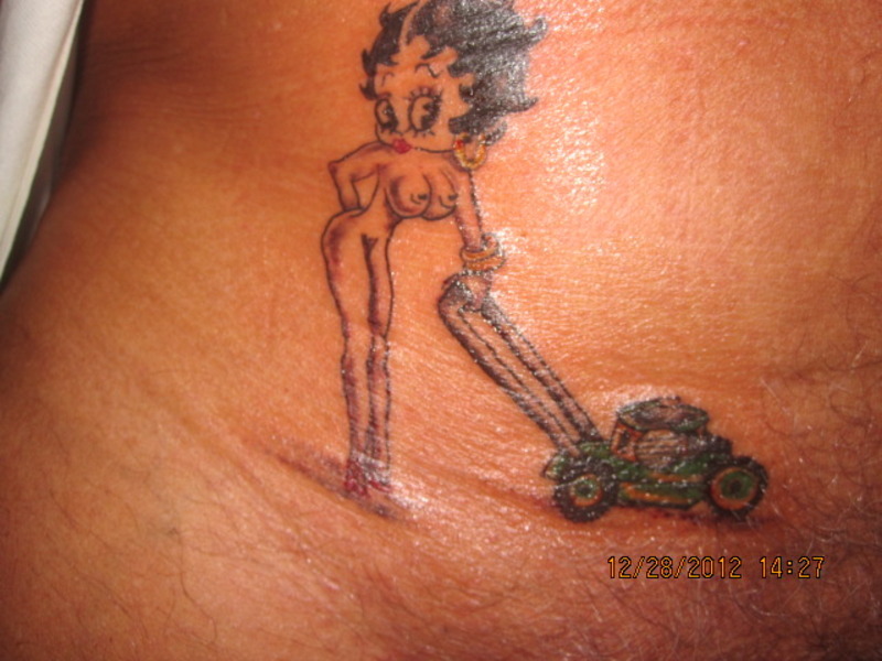Top Lawnmower Pubic Tattoo Images for Pinterest Tattoos. 