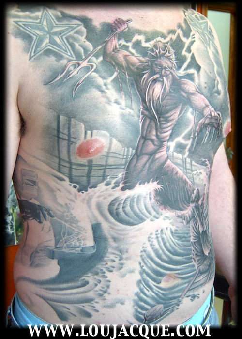 Navy king neptune tattoo - 🧡 King Neptune SHellback Sailor tattoos, P...