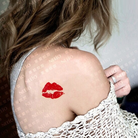 aliexpress.com. tattoo sticker waterproof 3D red Kiss sexy lips tattoo punk...
