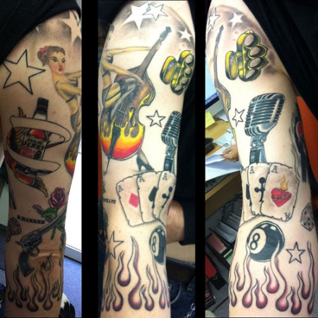 Tattoovorlagen rockabilly