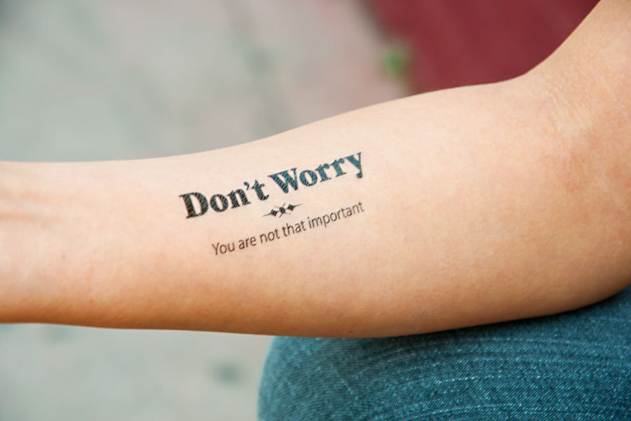 Don't Worry. 