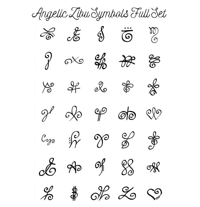  Angelic  symbol  Tattoos 