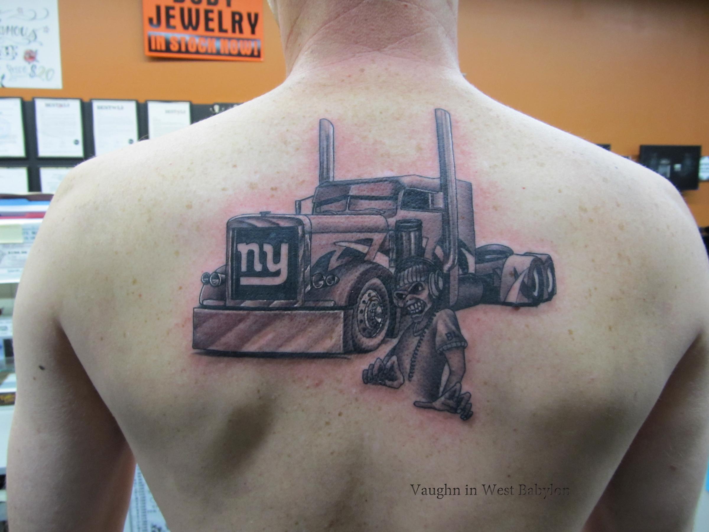 Semi Truck Tattoos. 