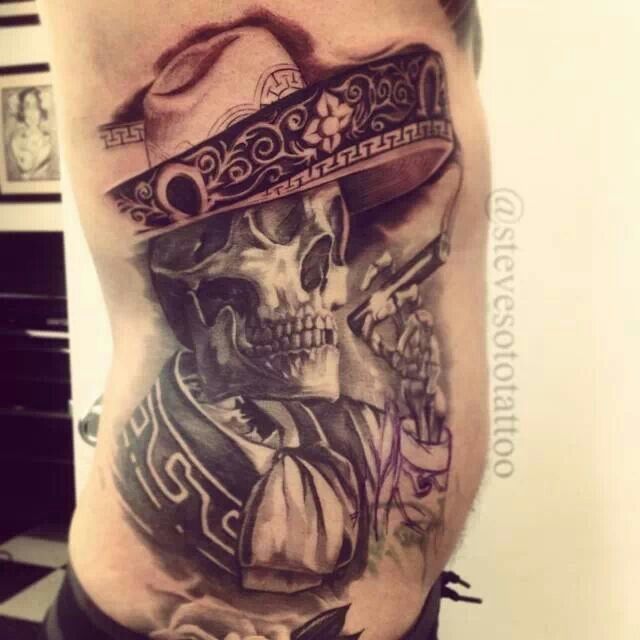 Pancho Villa Skull Tattoo Pancho In Tattoos Search In 1