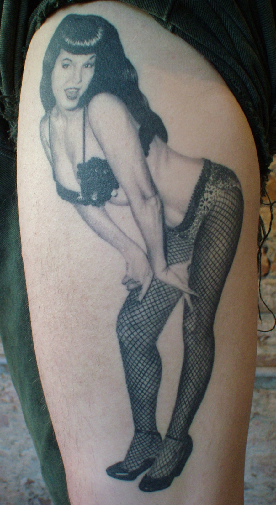 Bettie page Tattoos