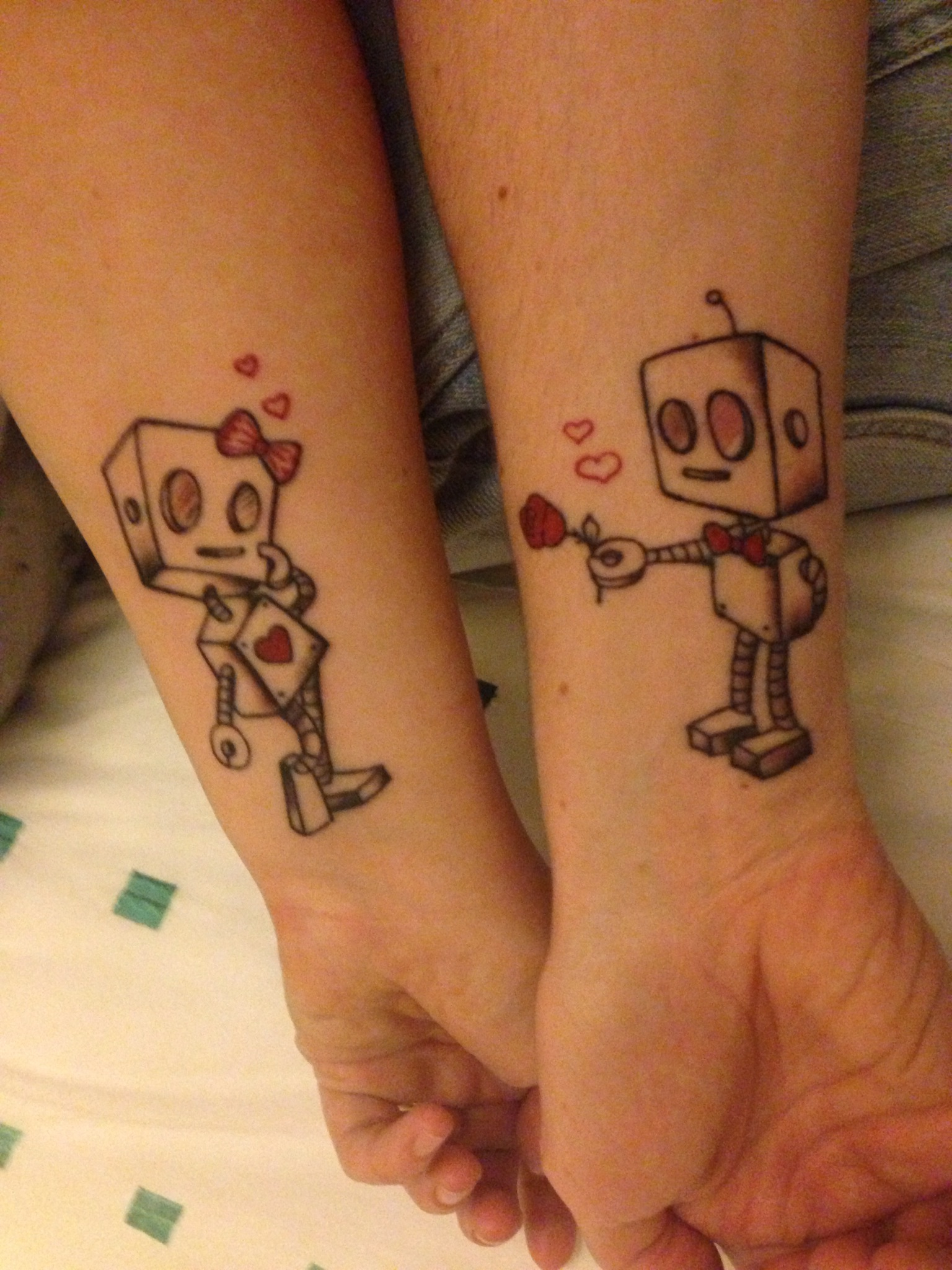 Cute couple Tattoos