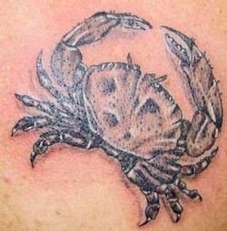 Cancer crab Tattoos